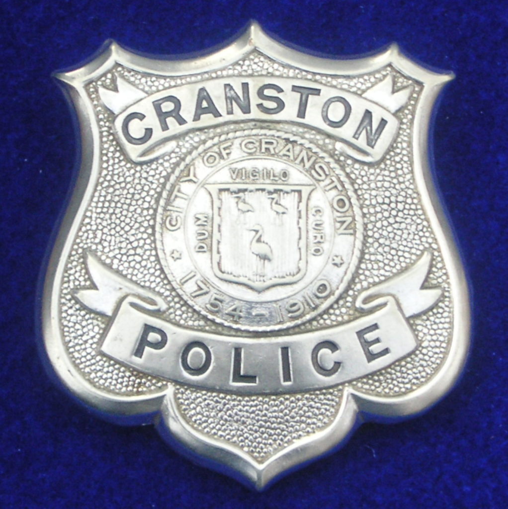 Badges & Patches | Cranston Police Department Retirees Association